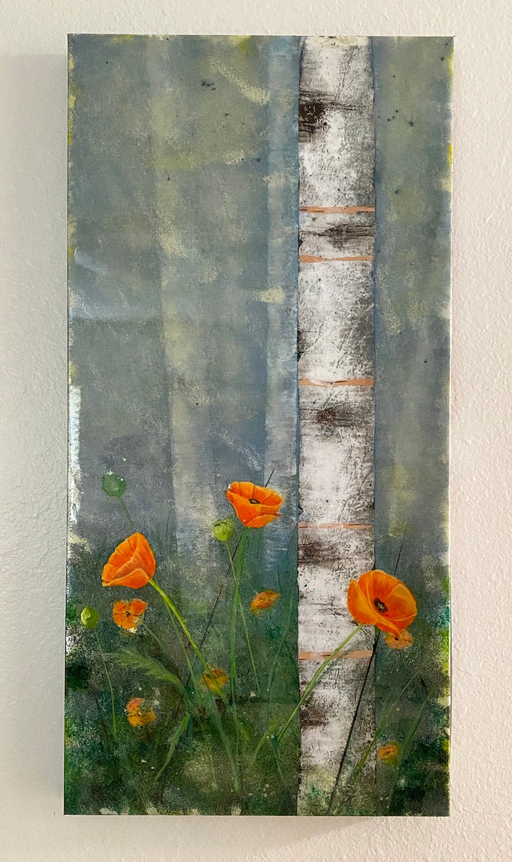 Lady in Spring Poppies