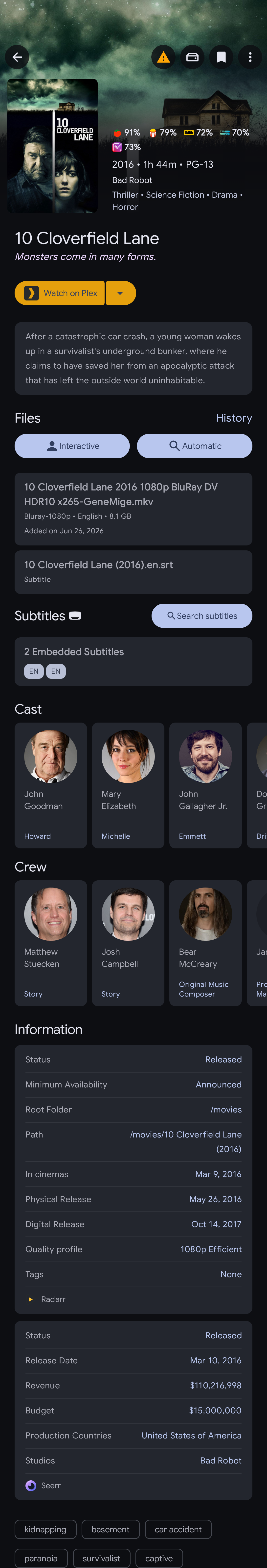 Unified Movie Details (Android)