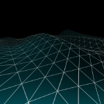 Low poly waves