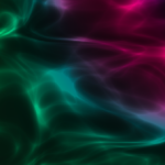 Colourful smokey waves