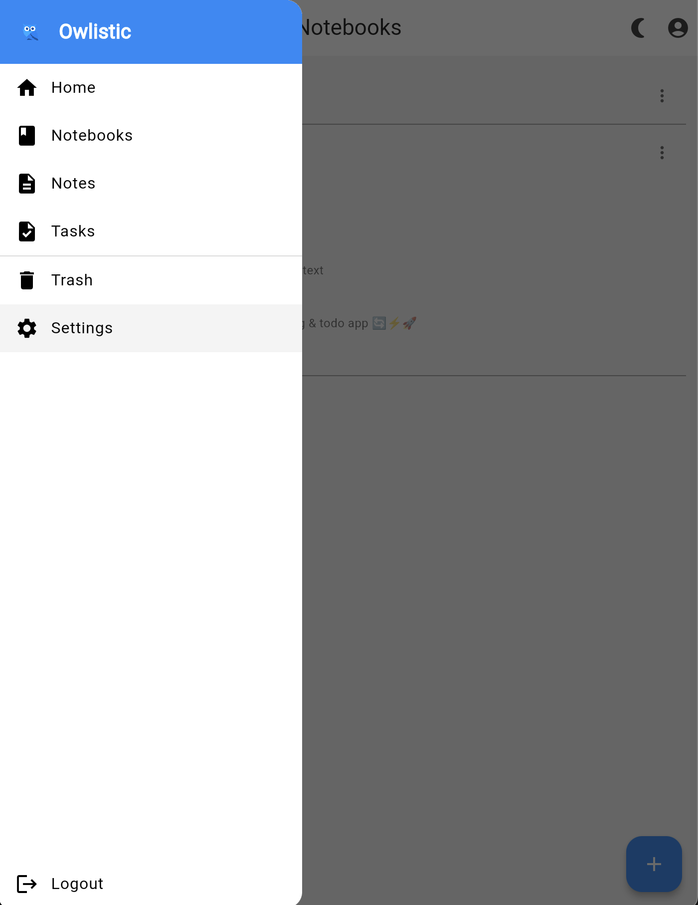 Home Screen