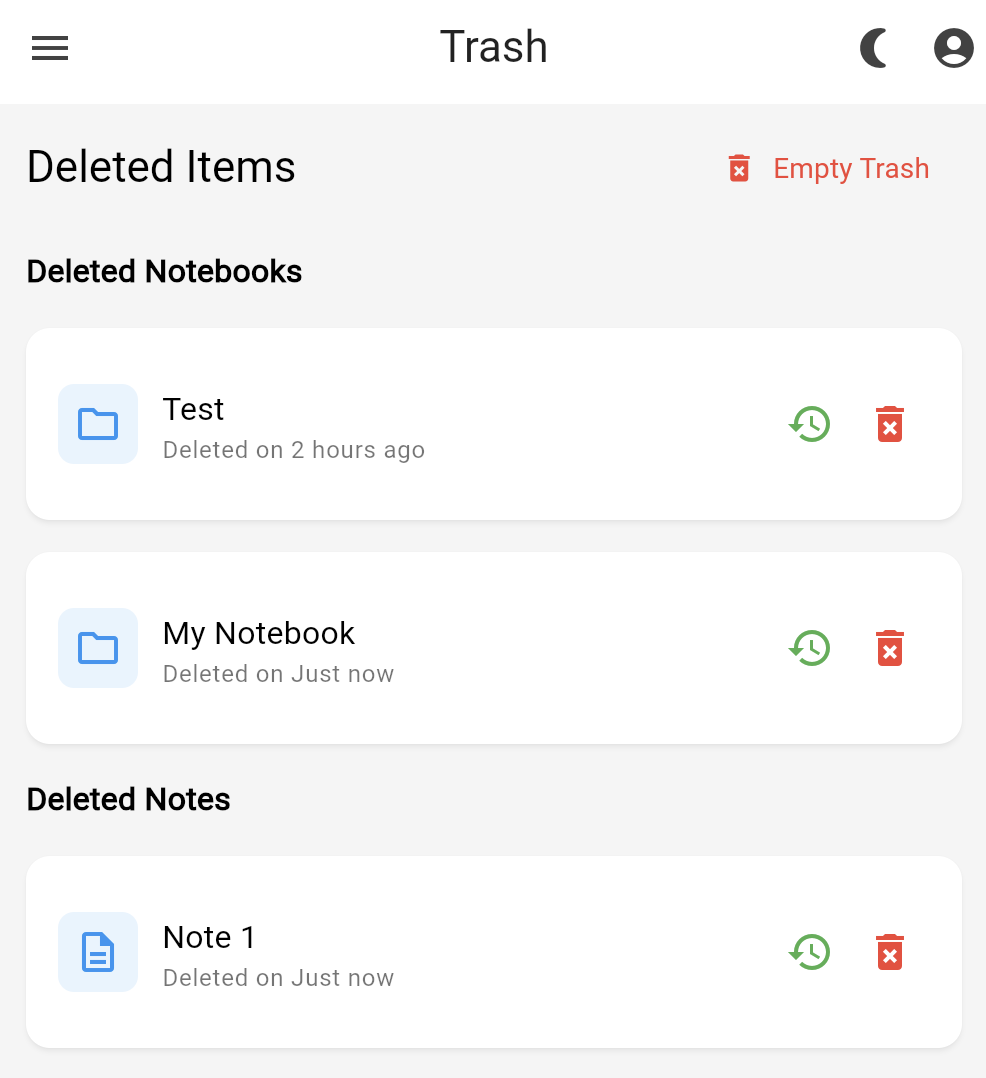 Trash Screen