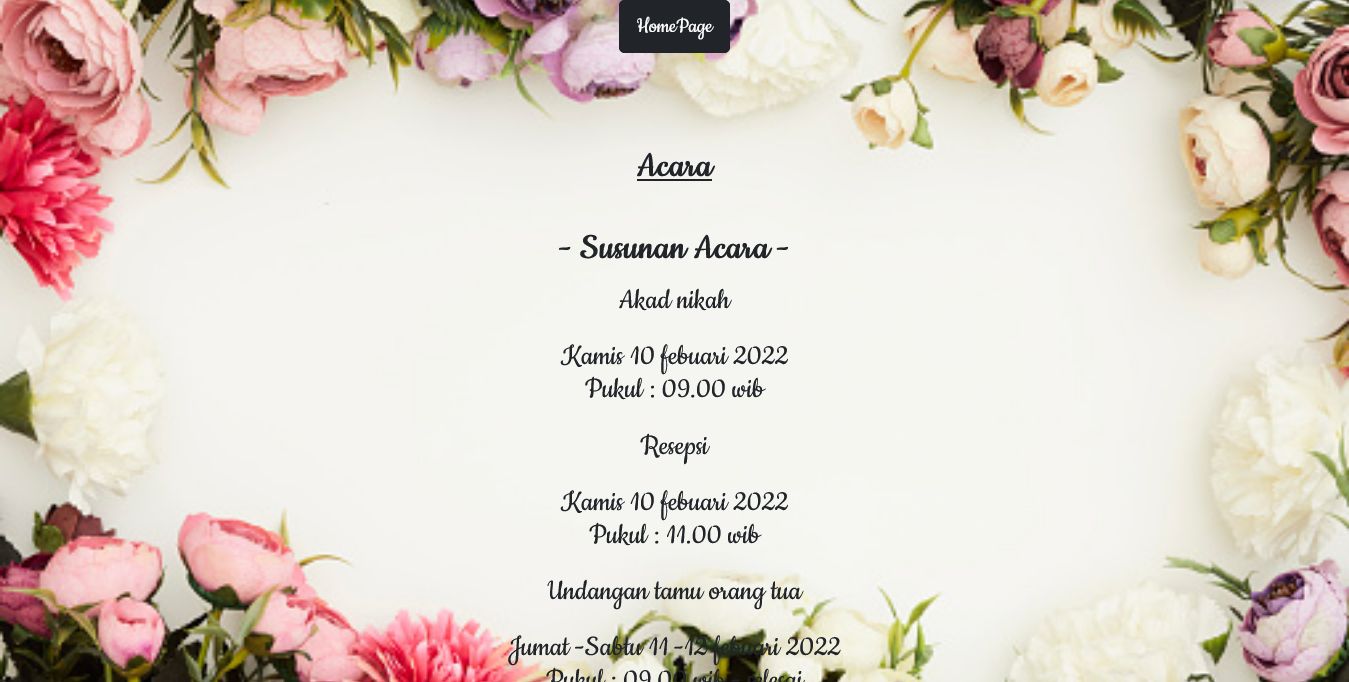 Wedding invitation undangan pernikahan online gratis free download source code