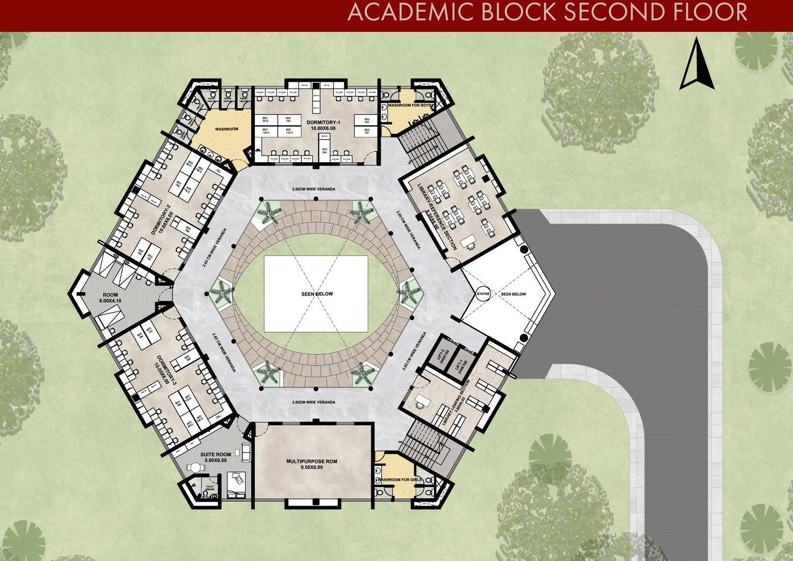 Second floor plan