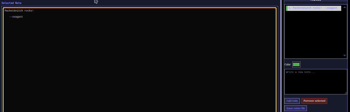 packetsnitch works!