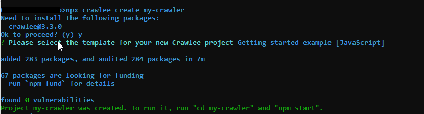 npx create complete