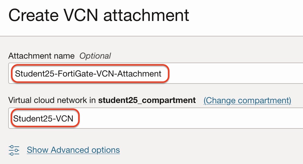 Spoke2 VCN Attachment