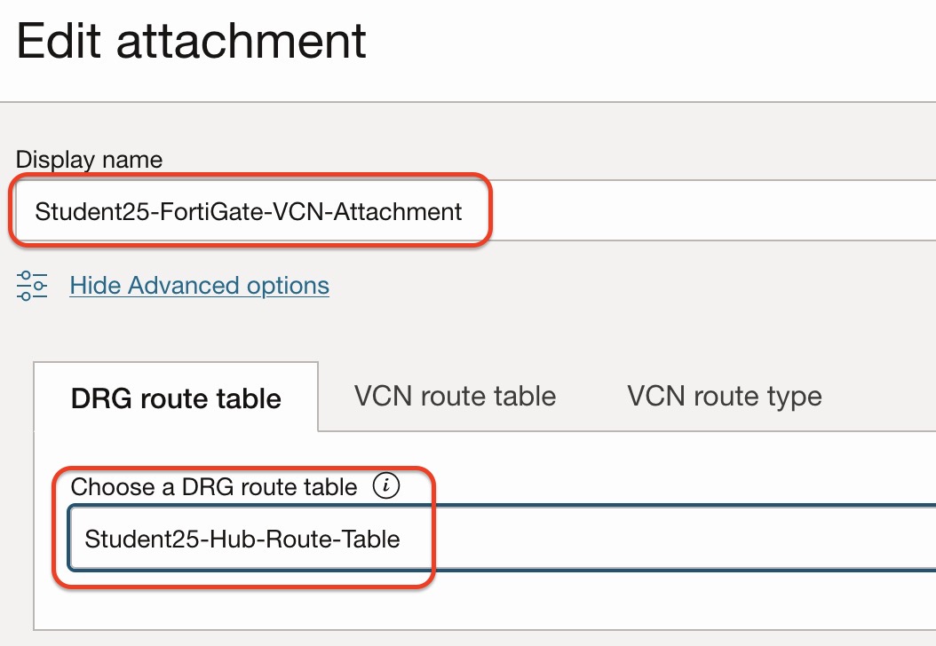 Apply Import Route Distribution to Hub DRG Route Table