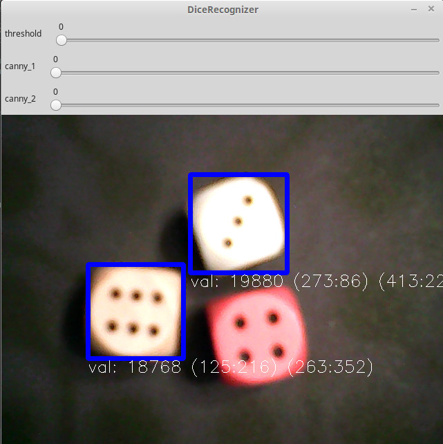 GitHub - oziomek1/DiceRecognizer_python: Dice recognizer using OpenCV ...