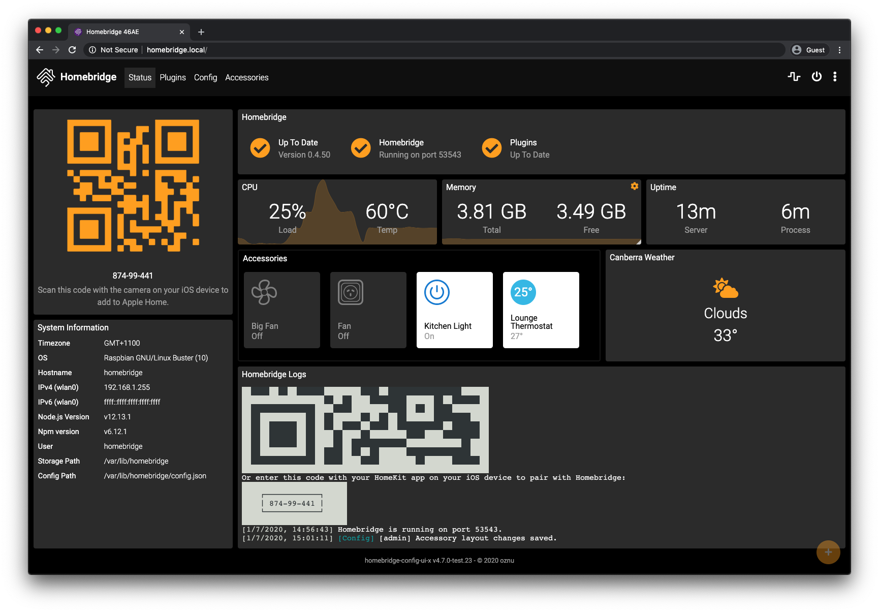 Ui config. Home Bridge. Homebridge устройства. HOMEKIT Homebridge. Homebridge установка.