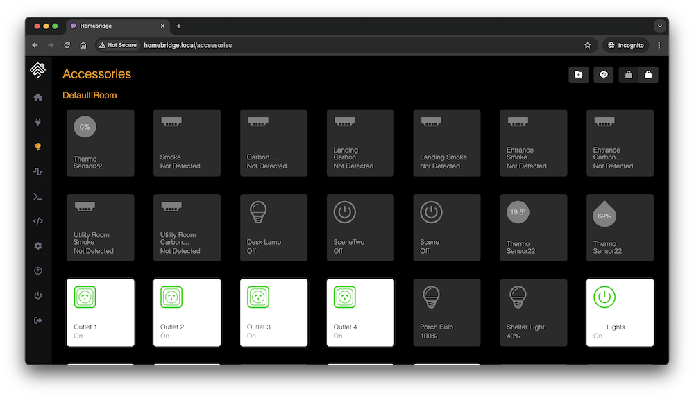 Ui config. Homebridge config UI X. Home Bridge. Homebridge interface.