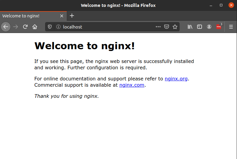 Welcome to nginx!