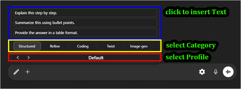 Text List Navigation