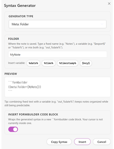 meta-folder