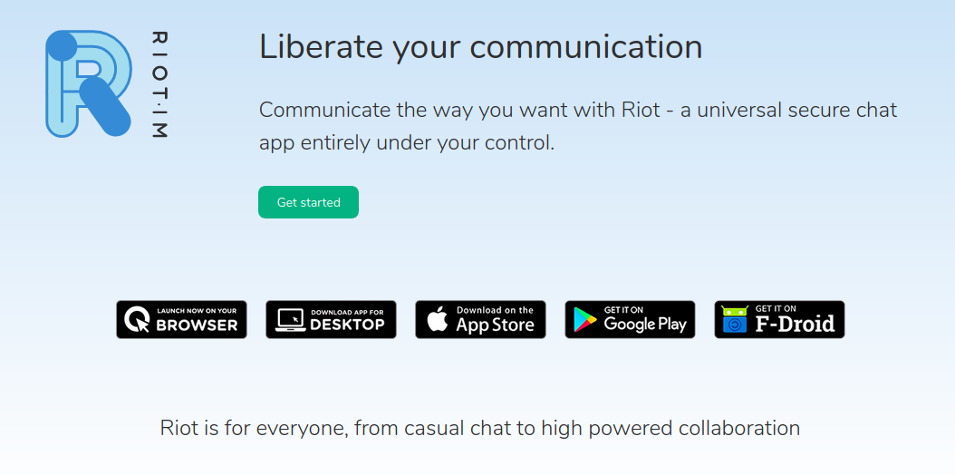 Download Riot client