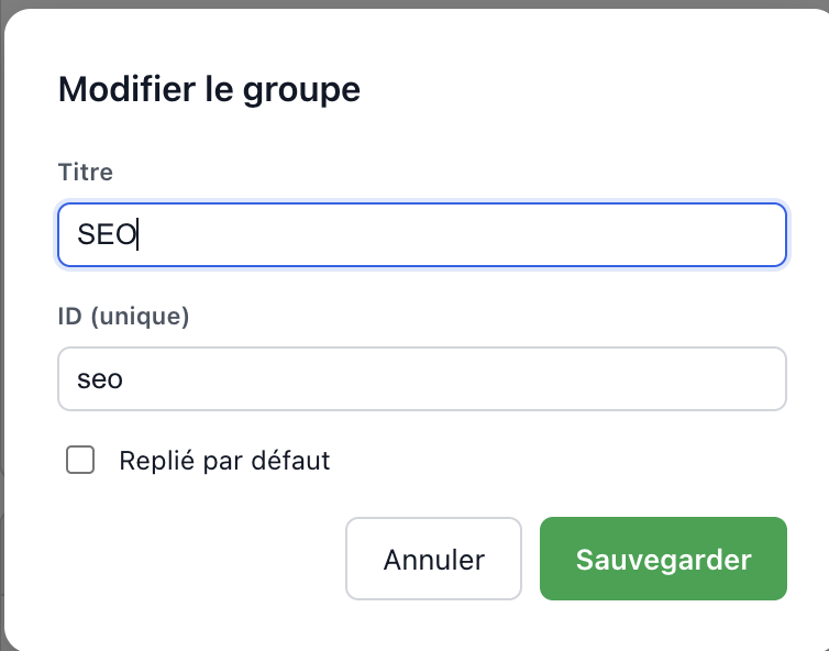 Group Editor