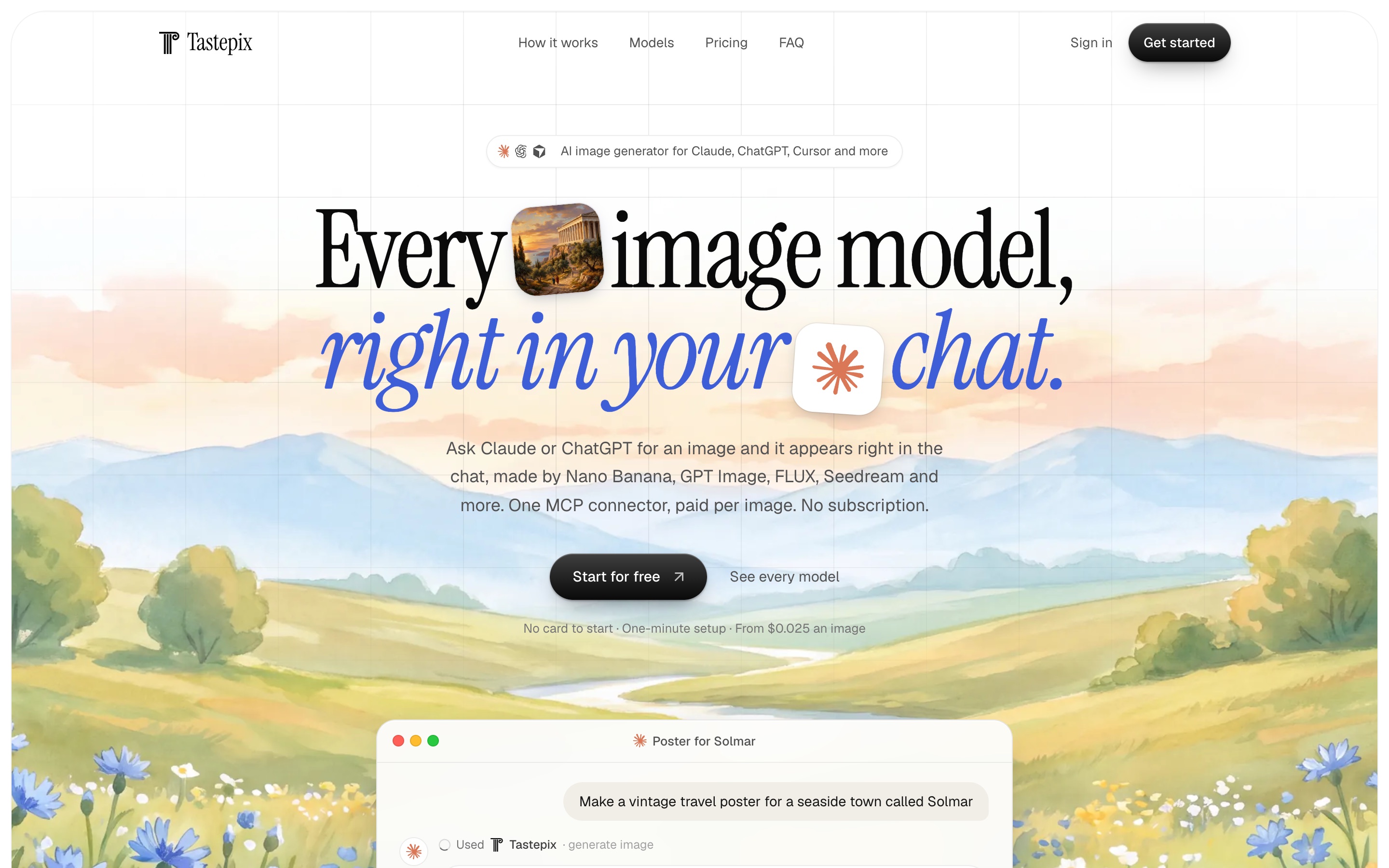 Tastepix website