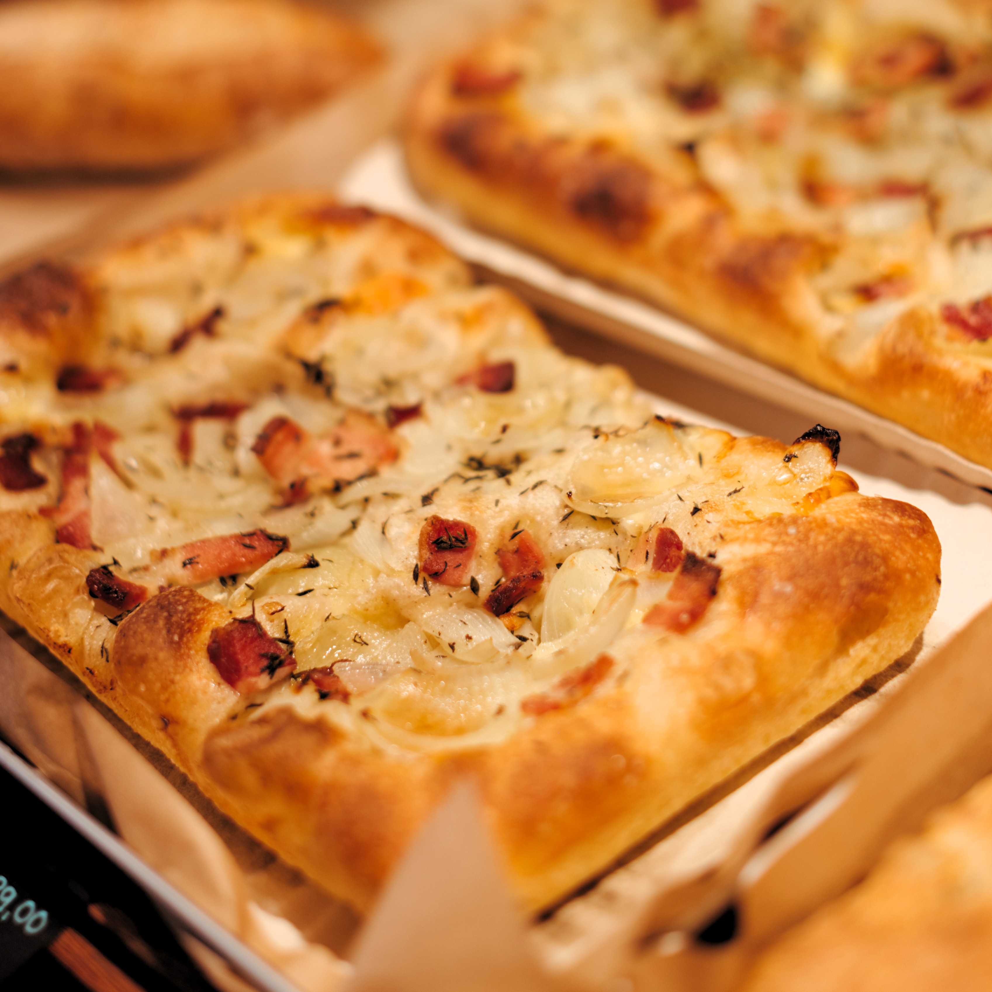 Focaccia Bacon, Cebola & Tomilho