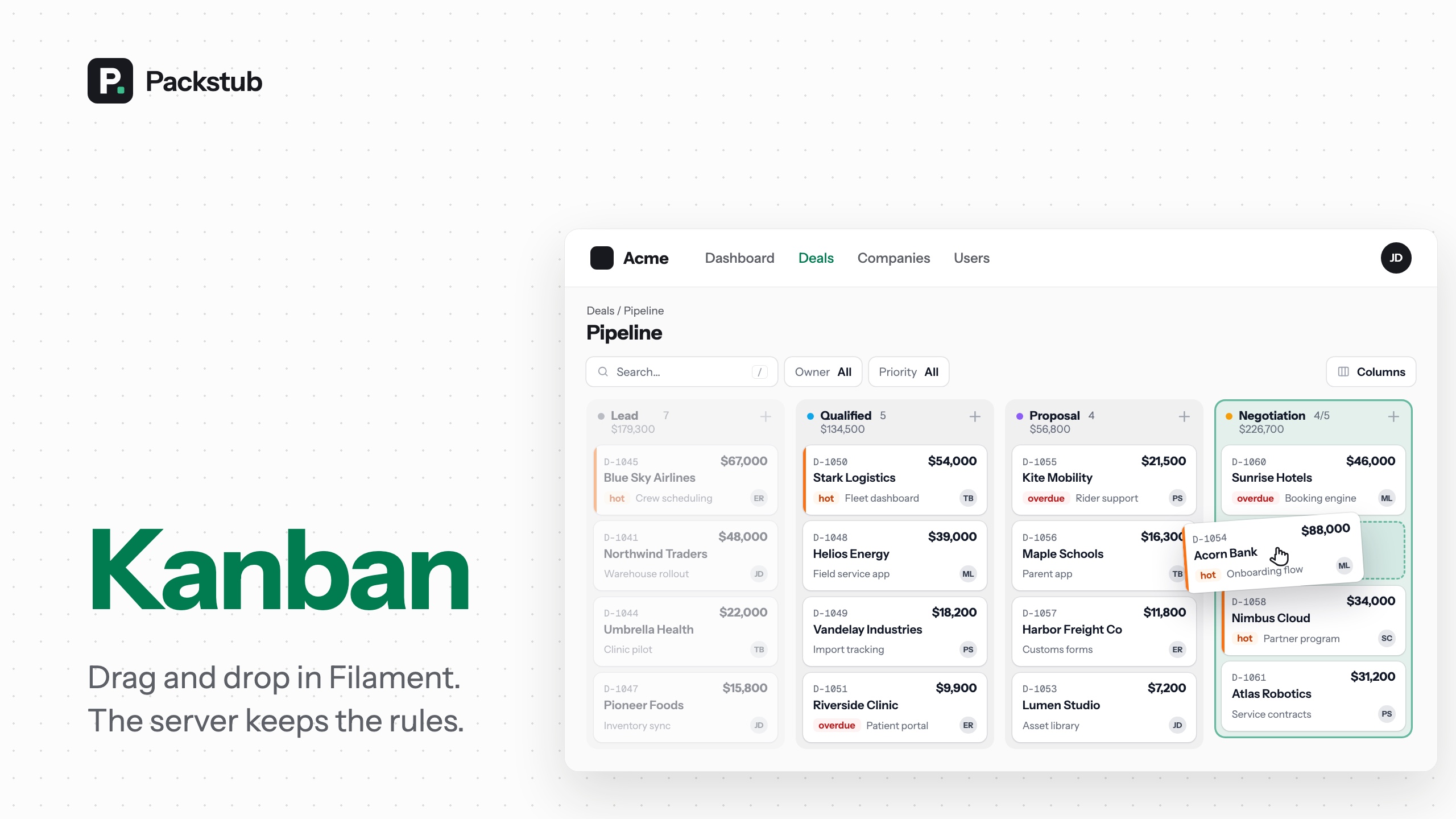 Filament Kanban