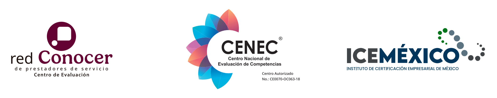 Red CONOCER, CENEC e ICEMÉXICO