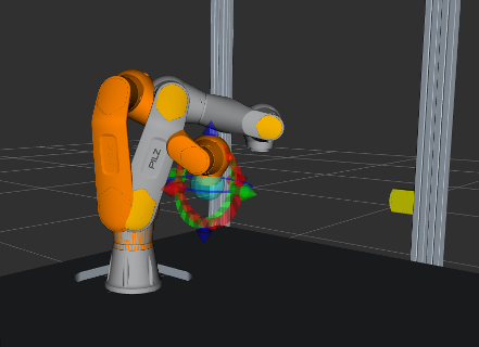 PRBT with MotionPlanningPlugin in rviz