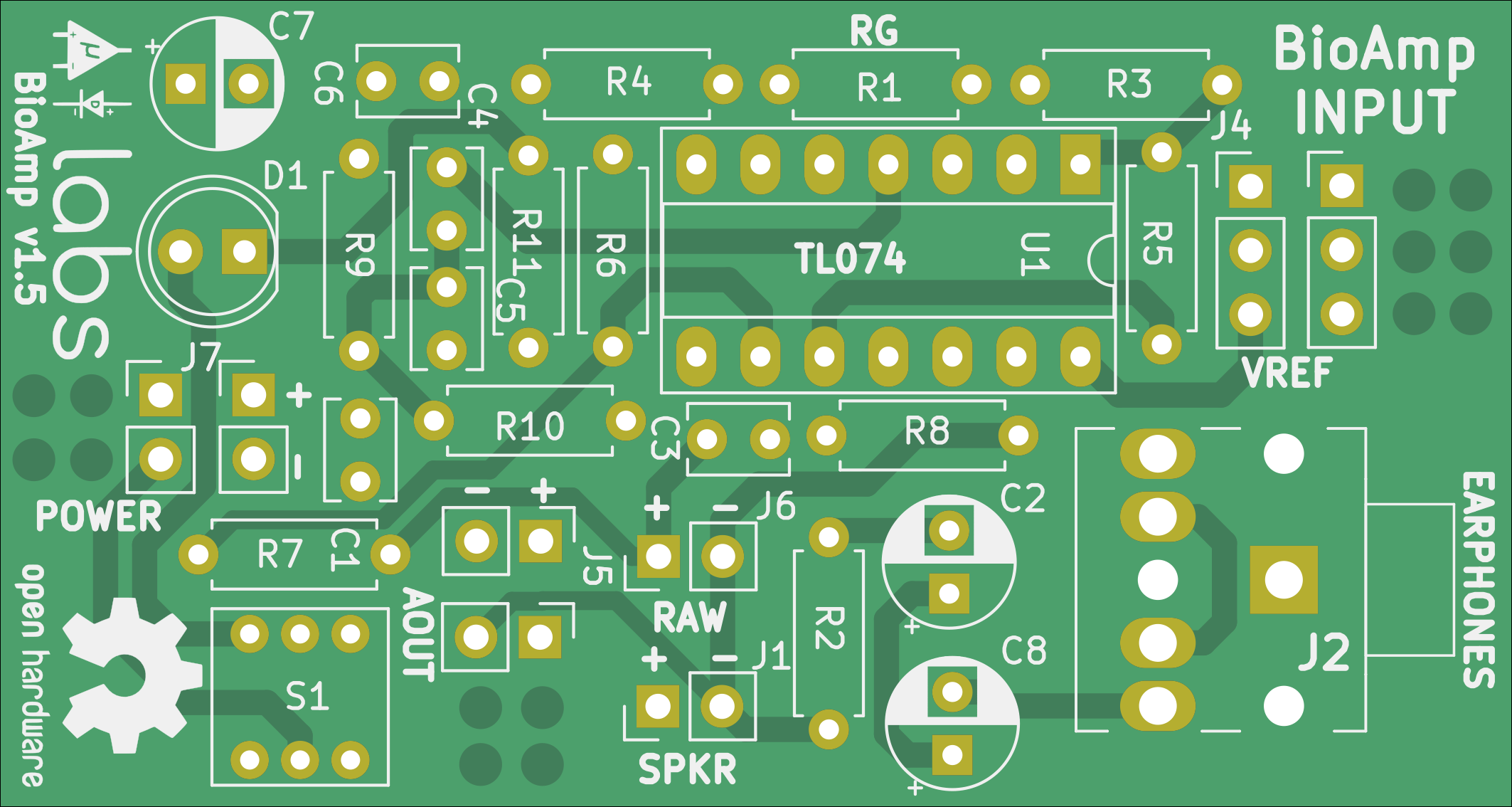 Upside Down Labs BioAmp v1.5.6 front