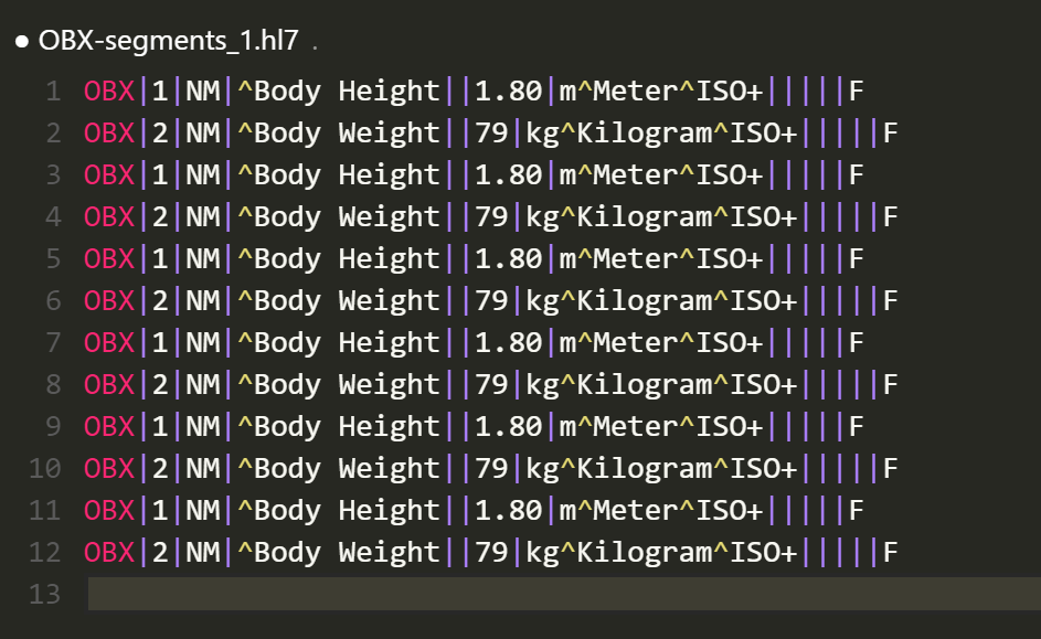 Filter Segment