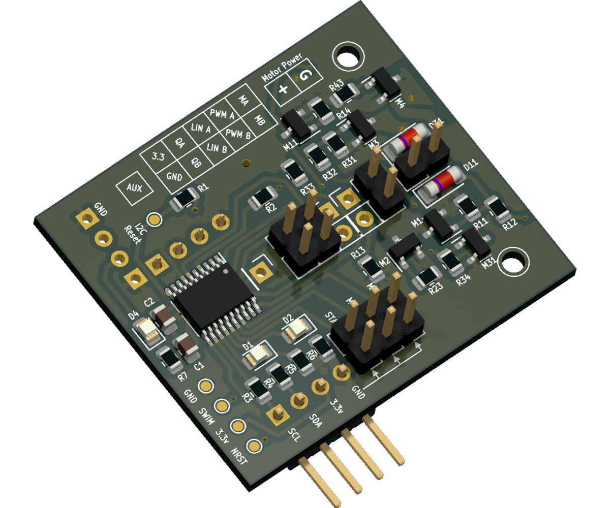 Tims I2C AI DC Motor Driver