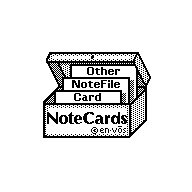 Icon of the NoteCards hypermedia system of Medley Interlisp.