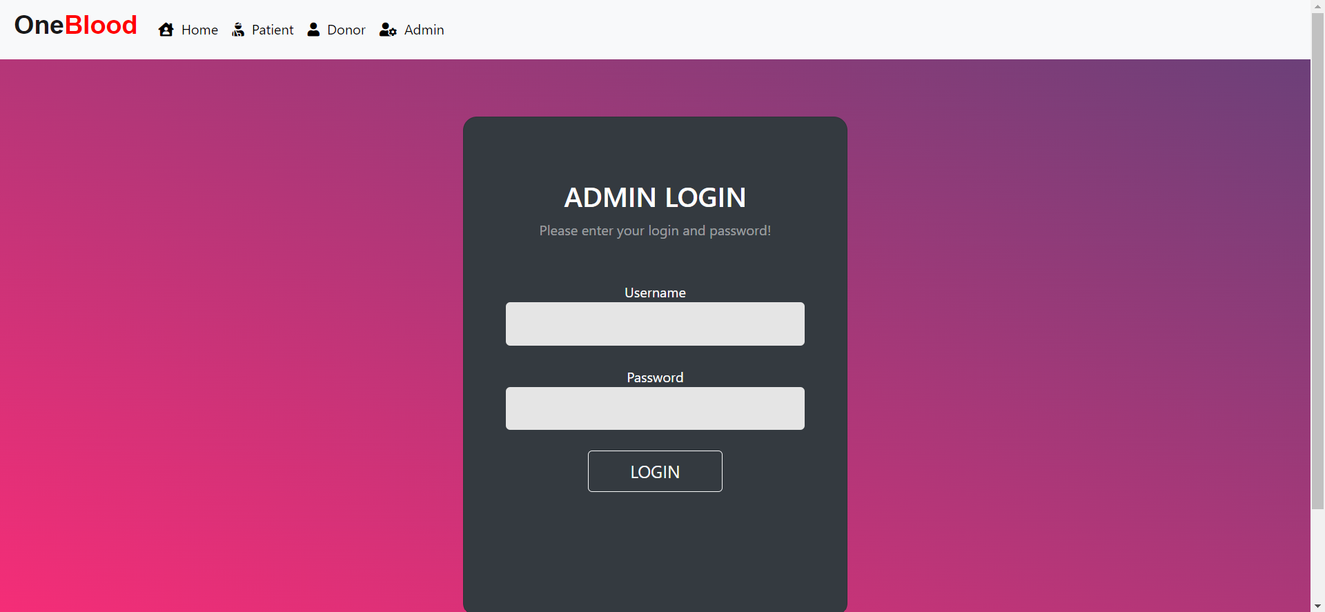 Login