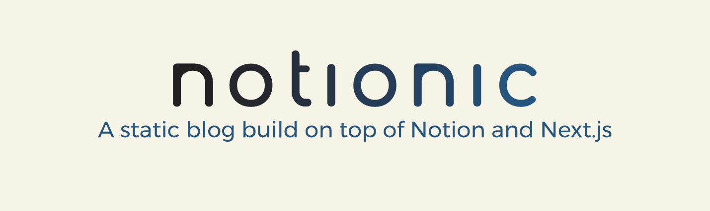 Notionic