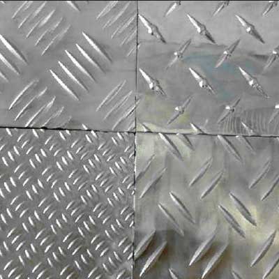 aluminium checkered floor plate 