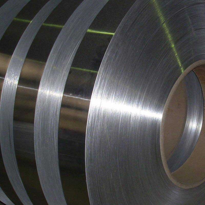 an aluminum strip 