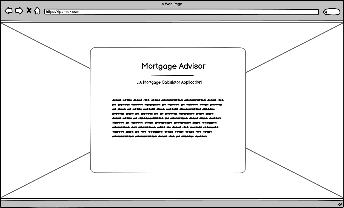 Desktop - Wireframe