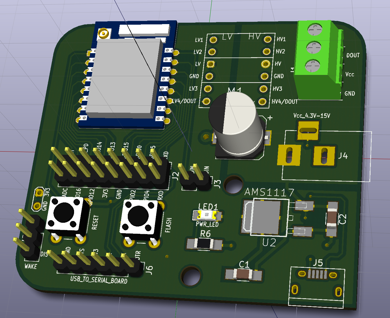 Github Papricasixkicad Esp8266 Led Shld Schema And Pcb Design For A ...
