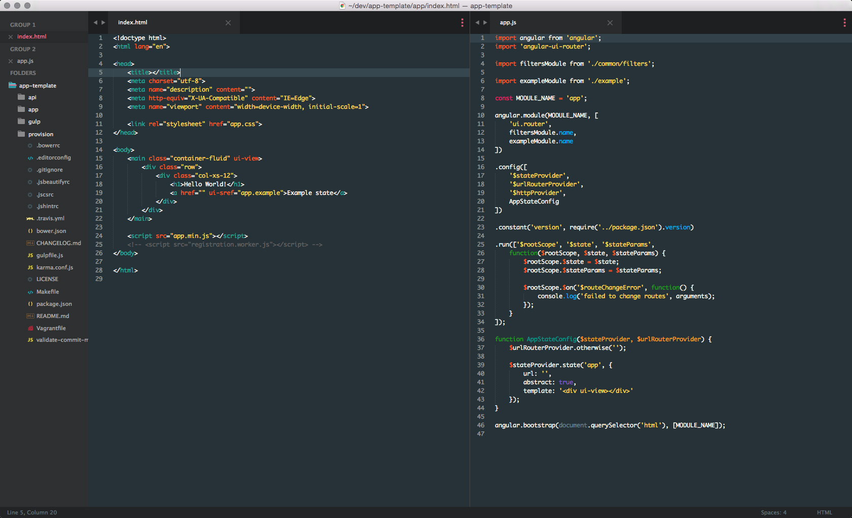 material theme sublime