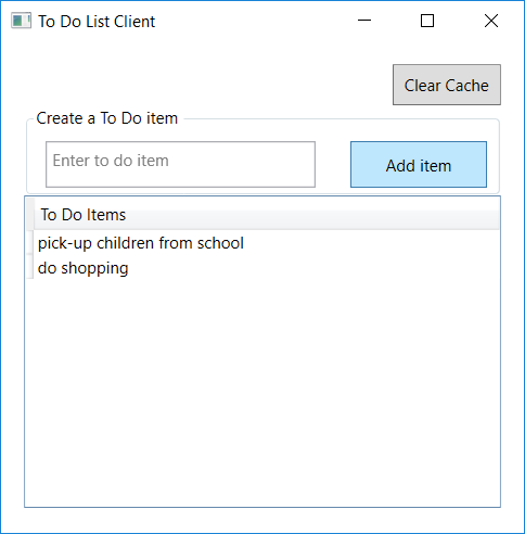 TodoList client