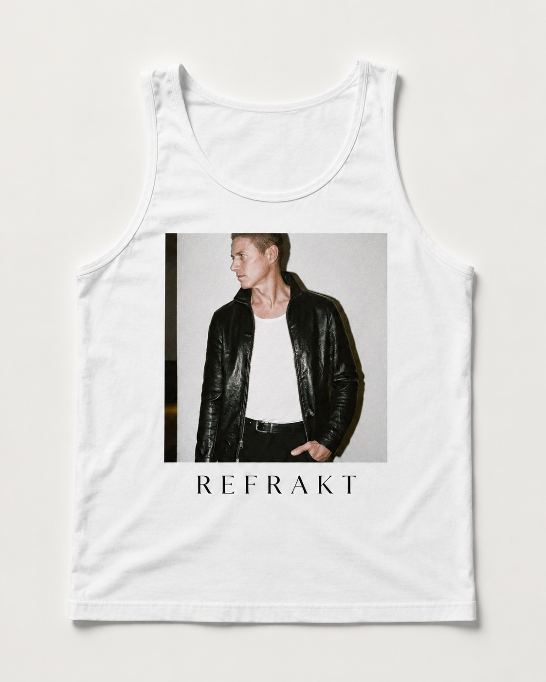 REFRAKT white tank top