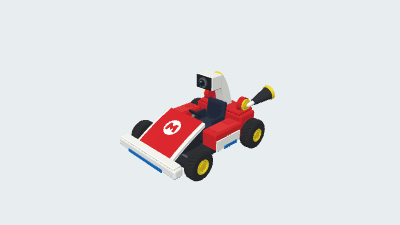 无人物卡丁车 CAD
