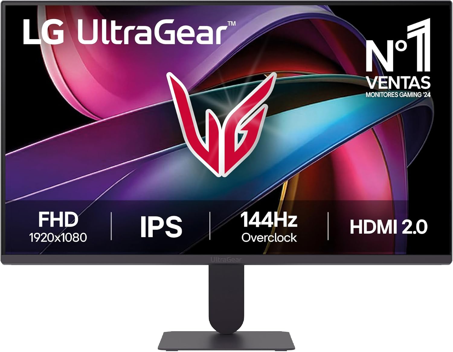 LG 24G411A-B Monitor 24" FHD IPS 144Hz 1ms Slim