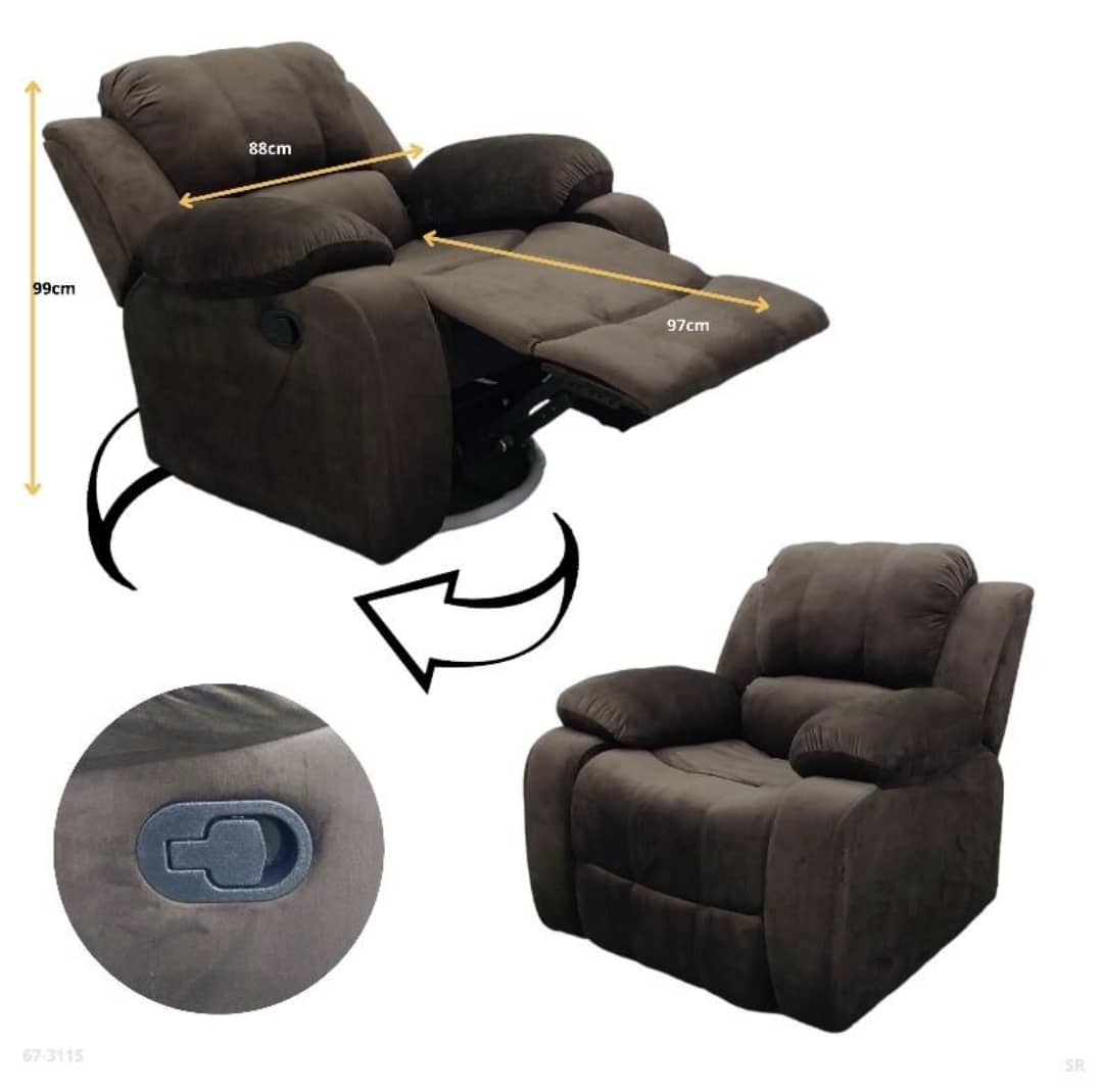 Butacon reclinable
