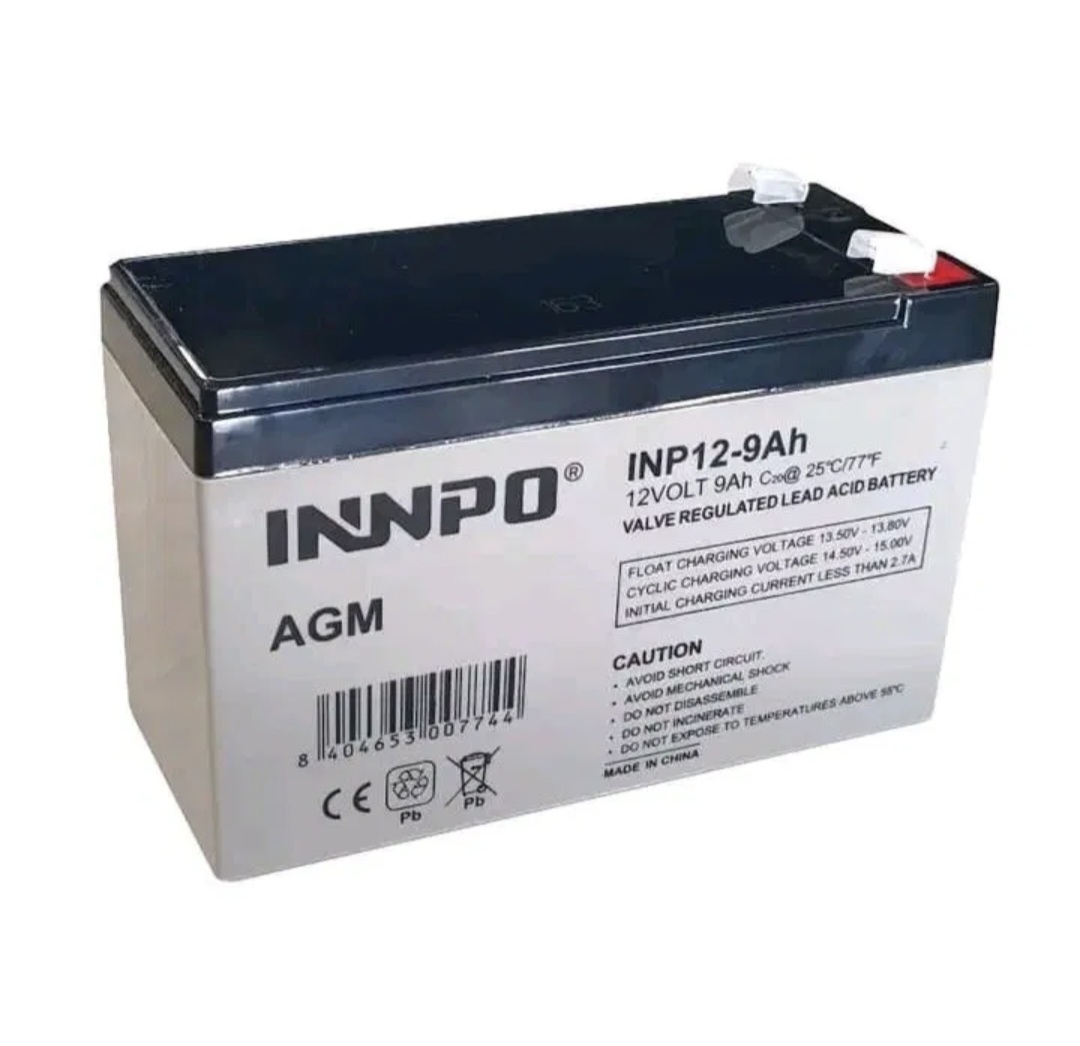 Bateria 12v 9ah - INNPO