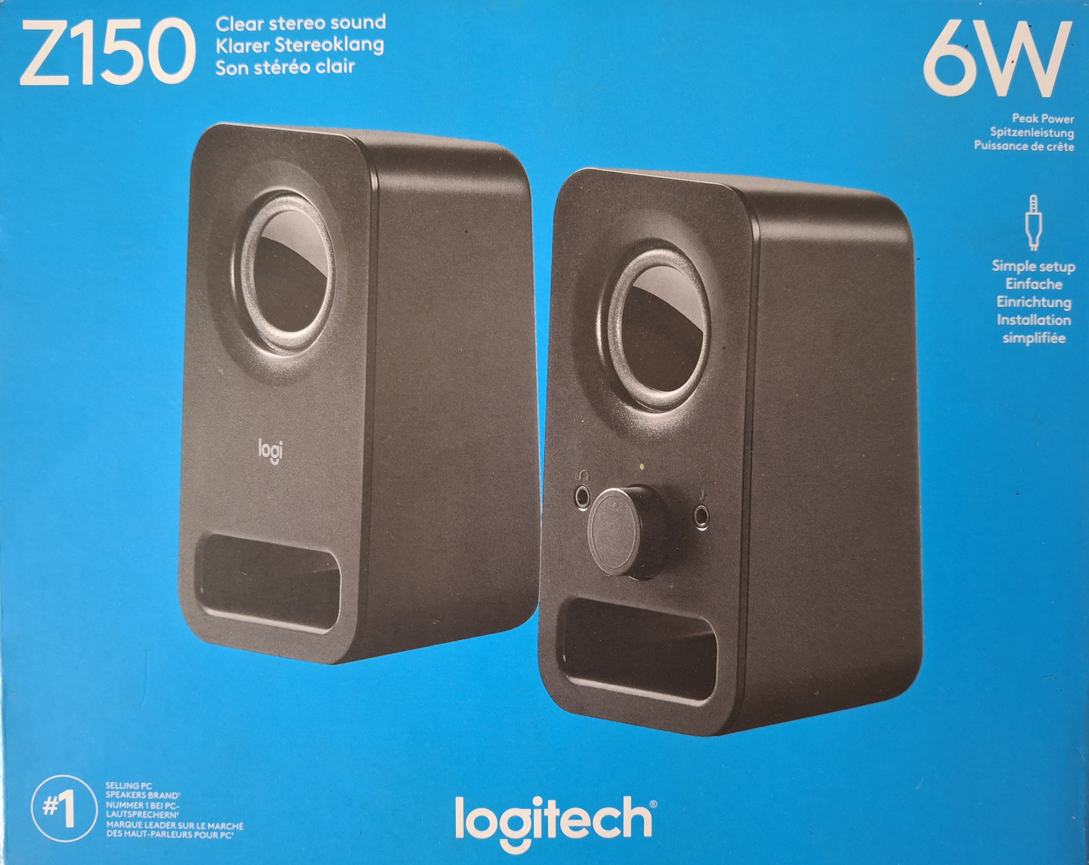 Bocinas Logitech Z150 *Sonido Estéreo*