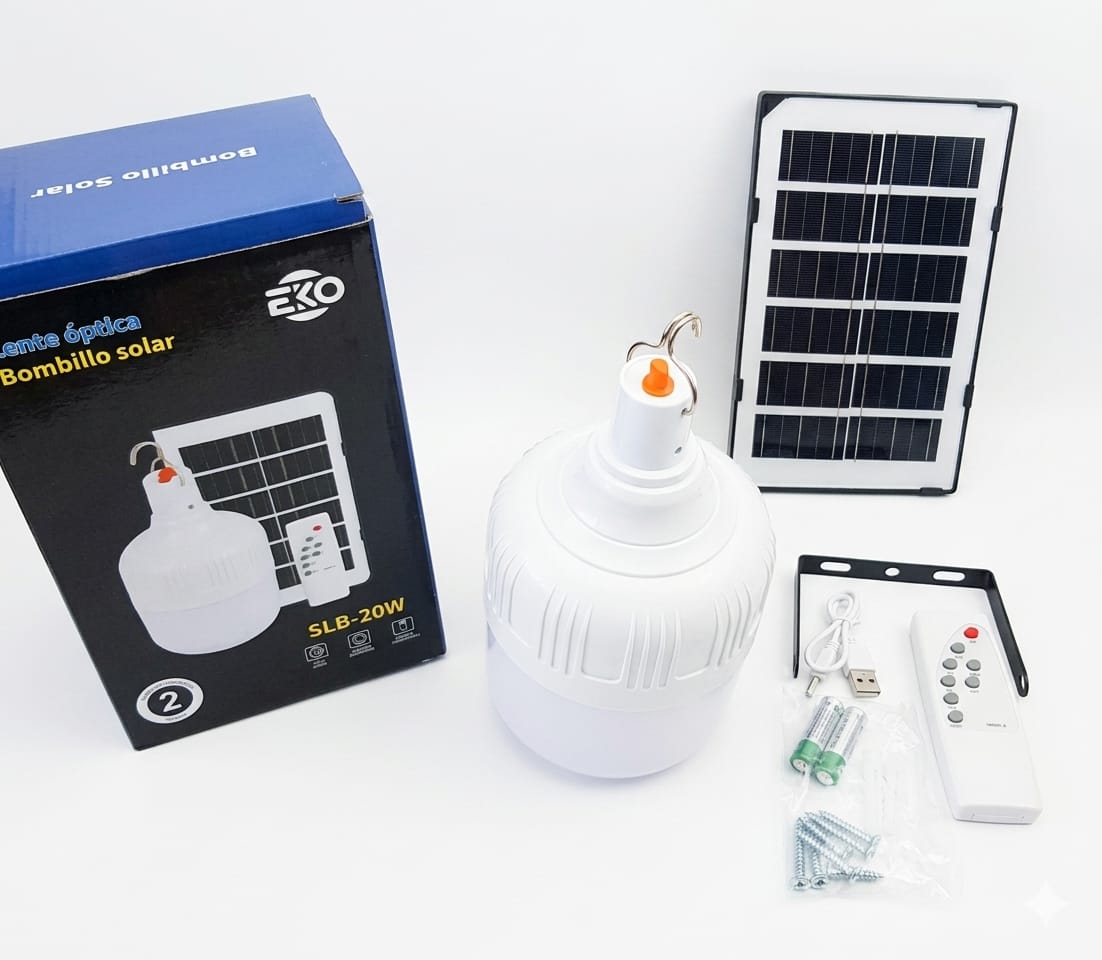 Bombillo solar EKO - 20w
