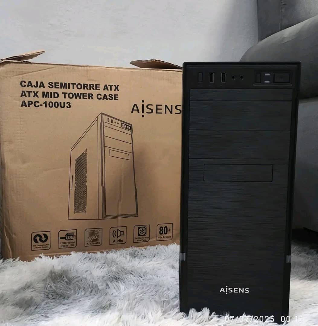 Chasis ATX Semitorre APC-100U3 con fuente de 350w