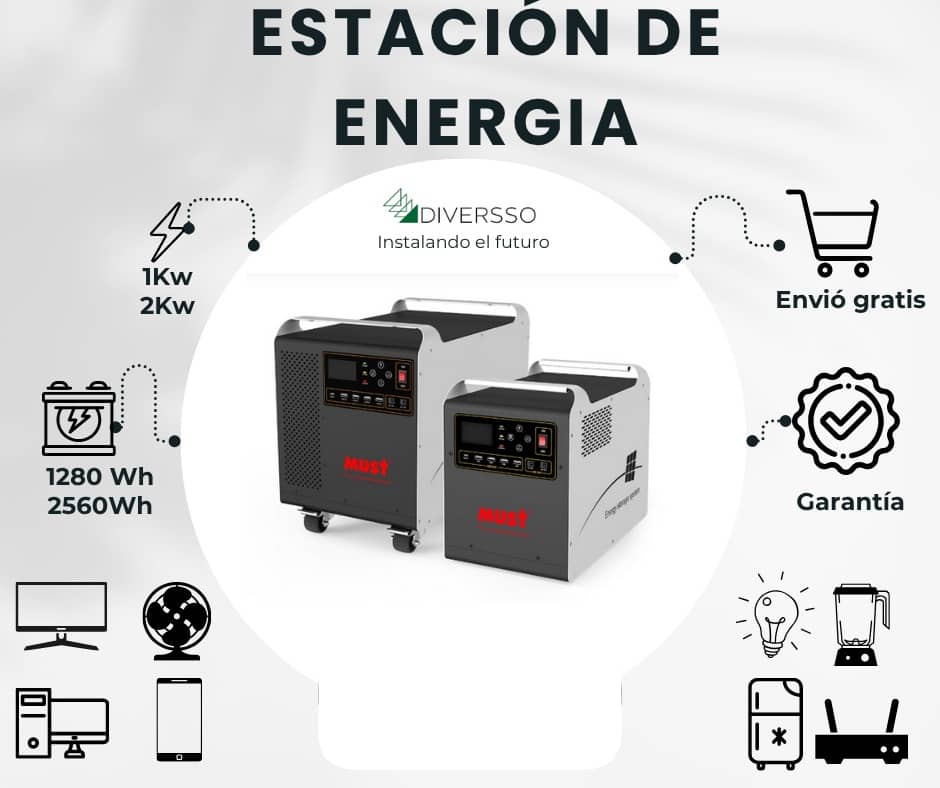 Estación de energía 1kw MUST