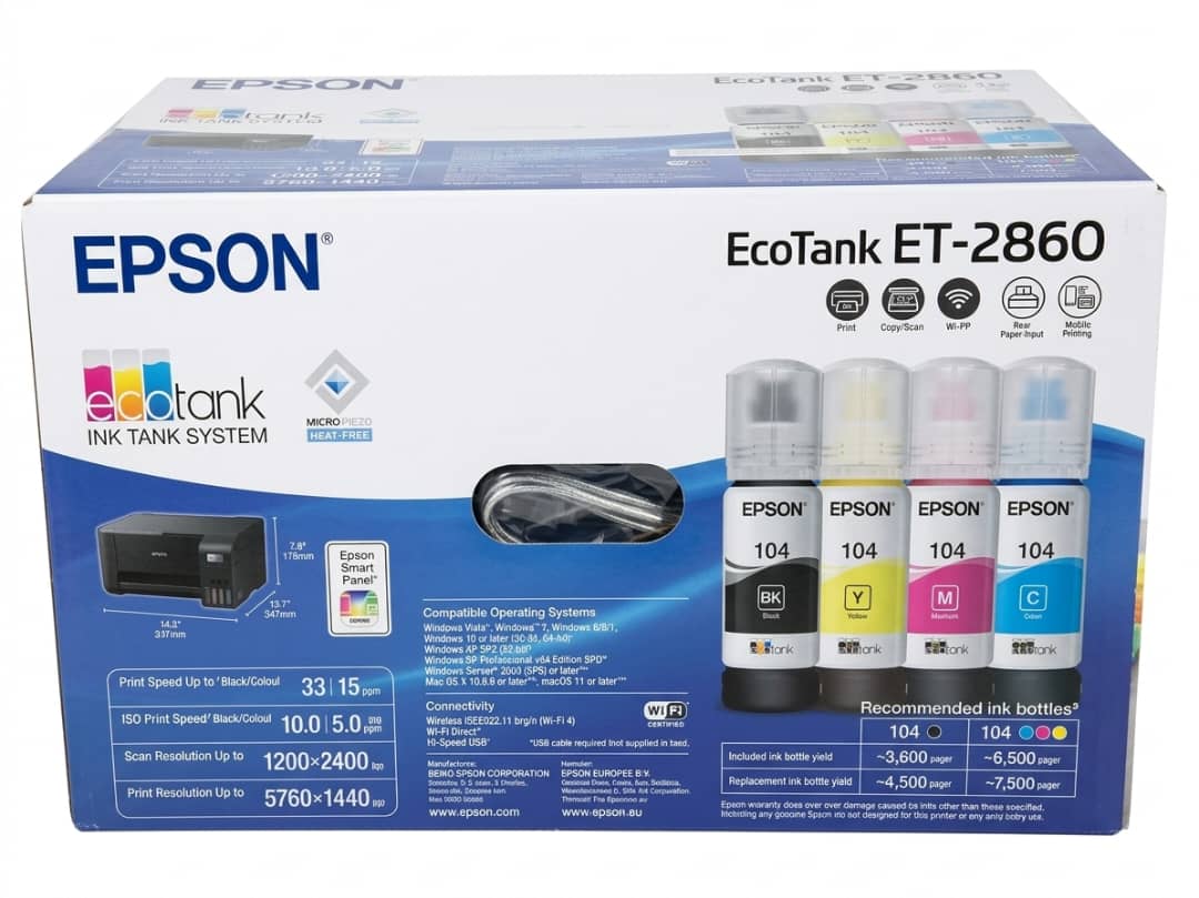 Impresora EPSON ECOTANK ET-2860