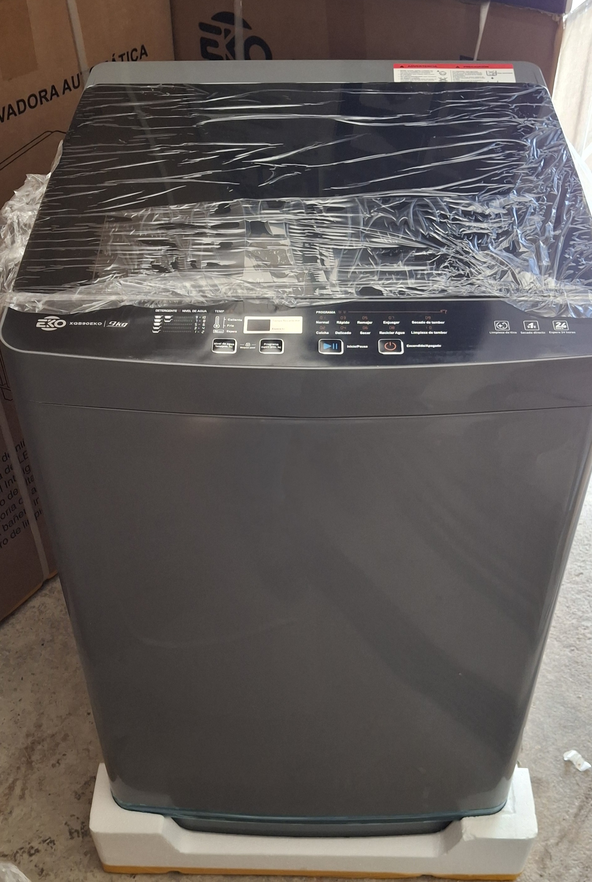 Lavadora automática 9kg EKO