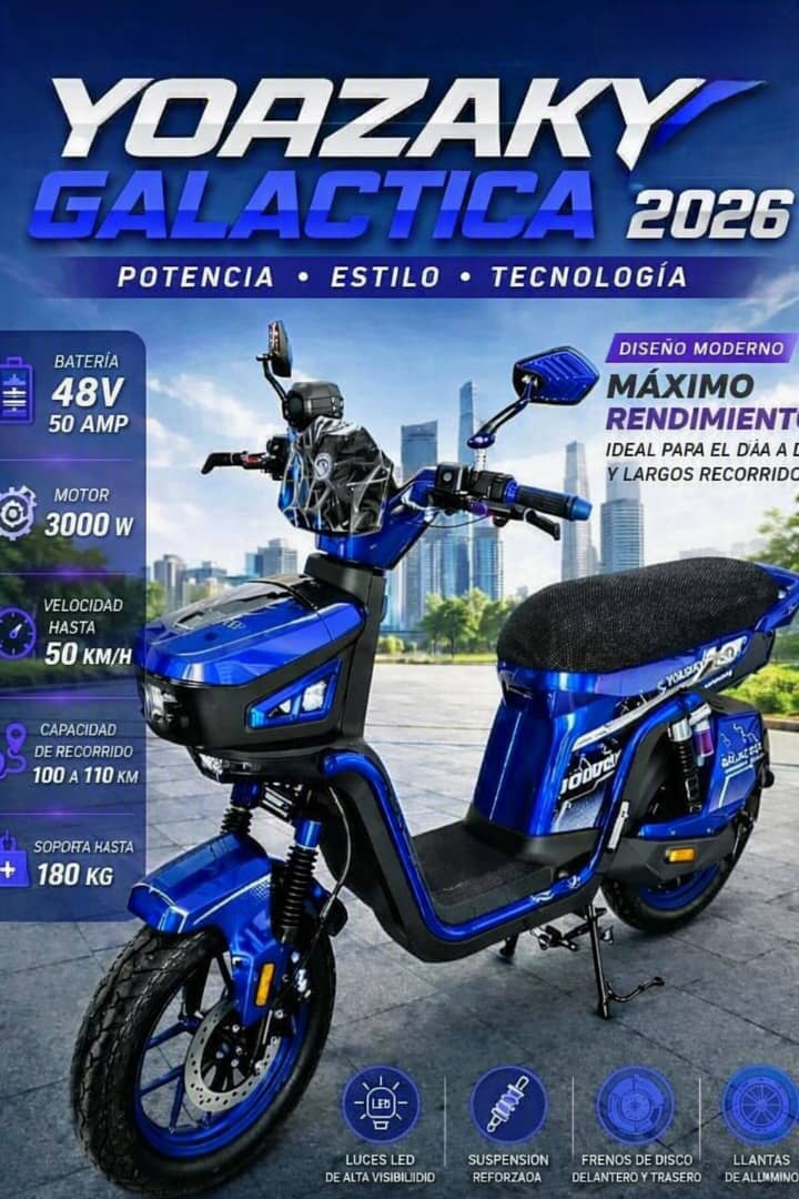 Moto Yoazaki Galáctica 2026
