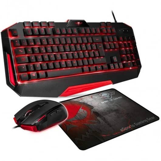 Spirit of Gamer Pack Teclado | Mouse | Alfombrilla